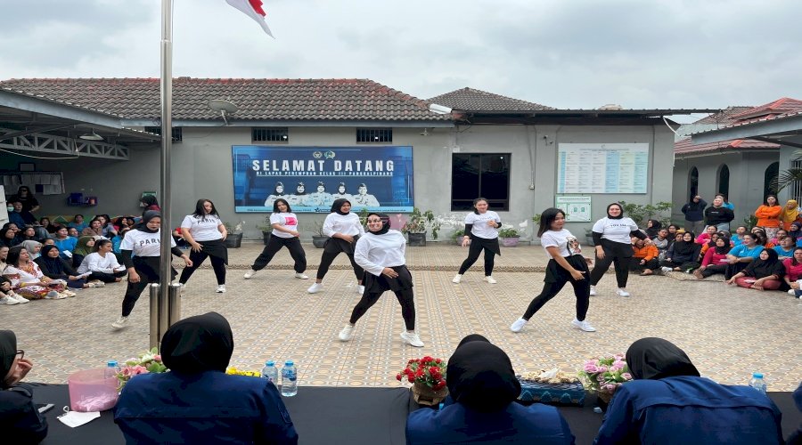 Asah Minat dan Bakat, Lapas Perempuan Pangkalpinang Gelar Kegiatan Rekreasional bagi Warga Binaan