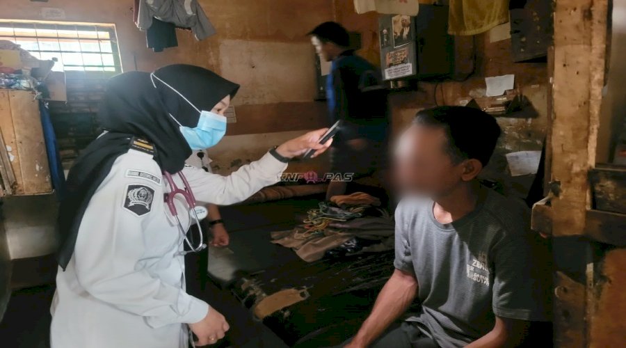 Petugas Lapas Tanjung Turun Langsung Pantau Kondisi dan Kebutuhan Warga Binaan