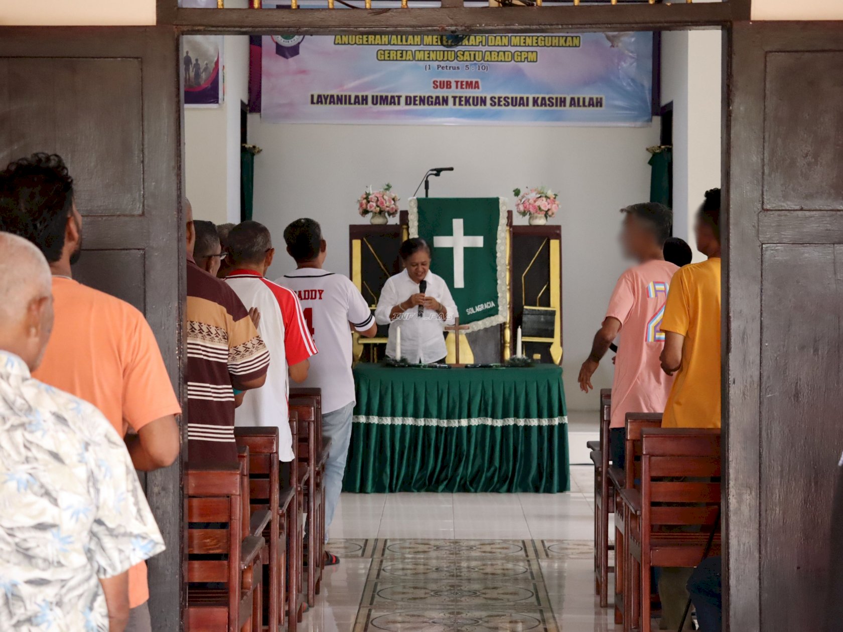 Awali Pekan dengan Ibadah Buka Usbu, Lapas Ambon Bina Kerohanian Warga Binaan Kristen