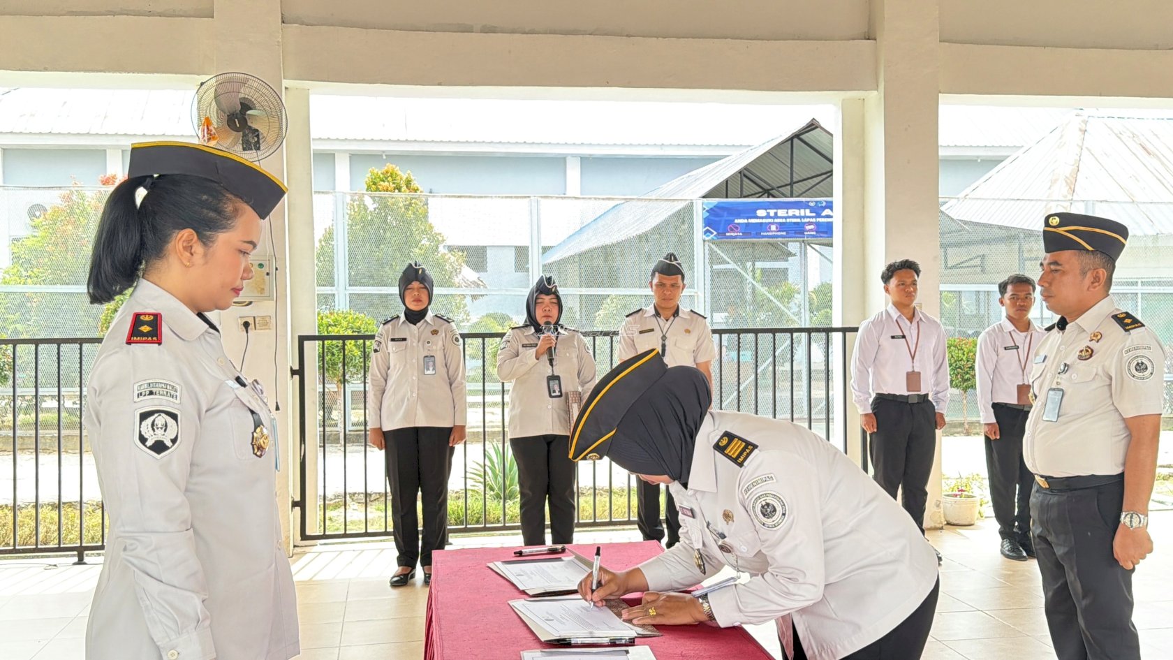 Lapas Perempuan Kendari Deklarasikan Getting to Zero Halinar