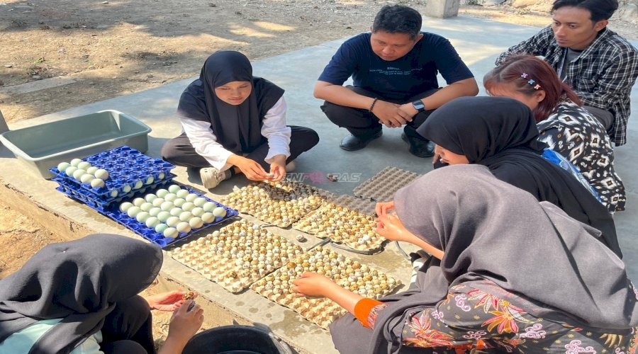 Tingkatkan Keterampilan Warga Binaan, Lapas Terbuka Kendal Kembangkan Olahan Telur Bebek dan Telur Puyuh