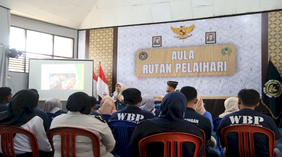 Kenali Risiko dan Pentingnya Deteksi Dini, Rutan Pelaihari Fasilitasi Penyuluhan Pencegahan Kanker