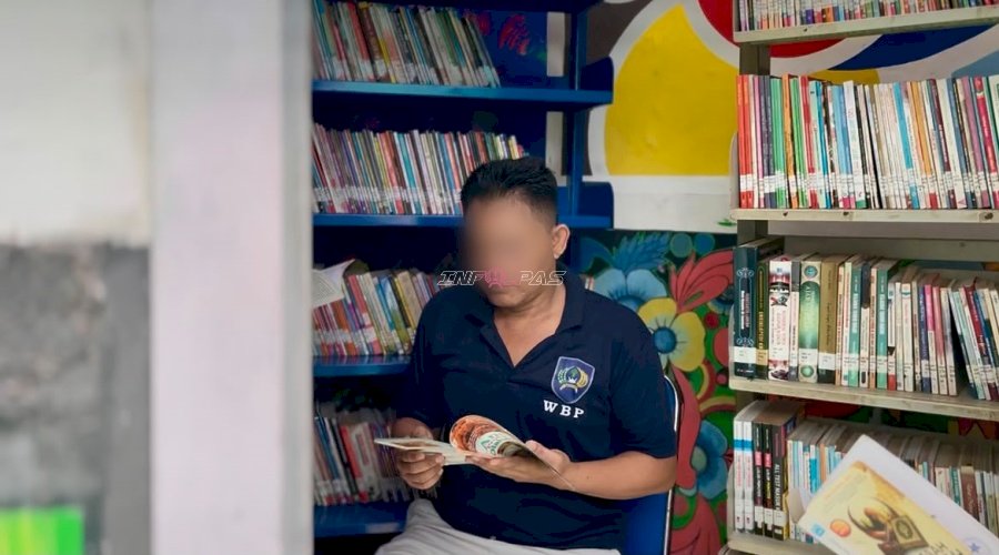 Dari Perpustakaan Menuju Kemandirian, Buku Pengolahan Lele Jadi Favorit Warga Binaan Lapas Kotabaru