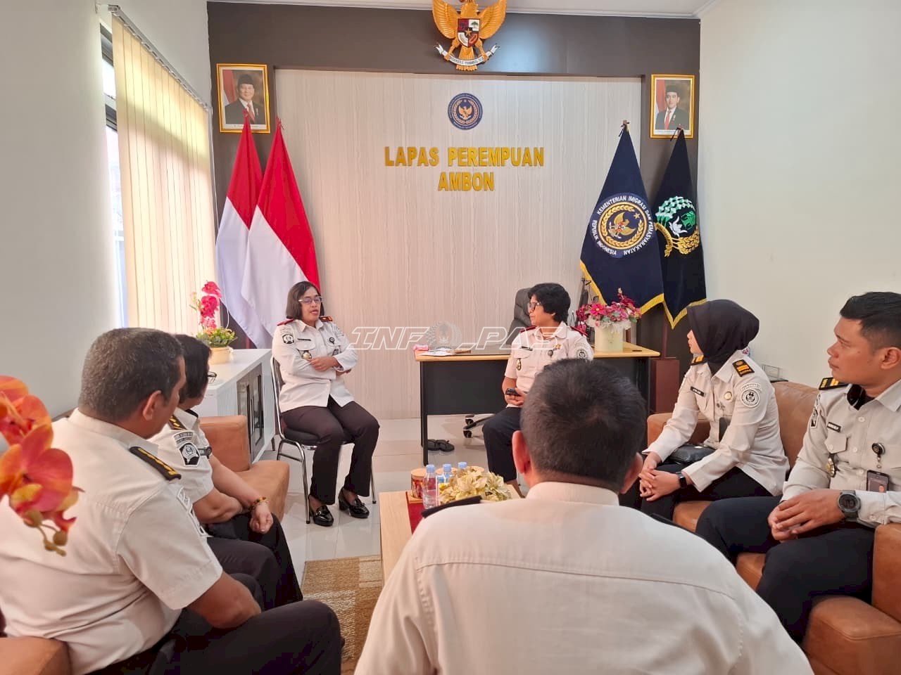 Bapas Ambon Koordinasikan Tata Kelola Pemasyarakatan dengan Rutan dan Lapas Perempuan