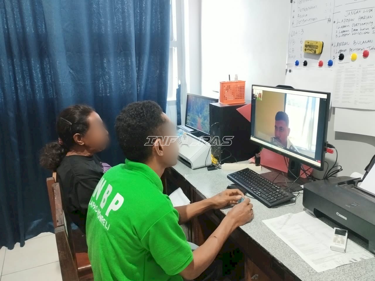 Dua Warga Binaan Lapas Wonreli Ikuti Litmas untuk Usulan Pembebasan Bersyarat