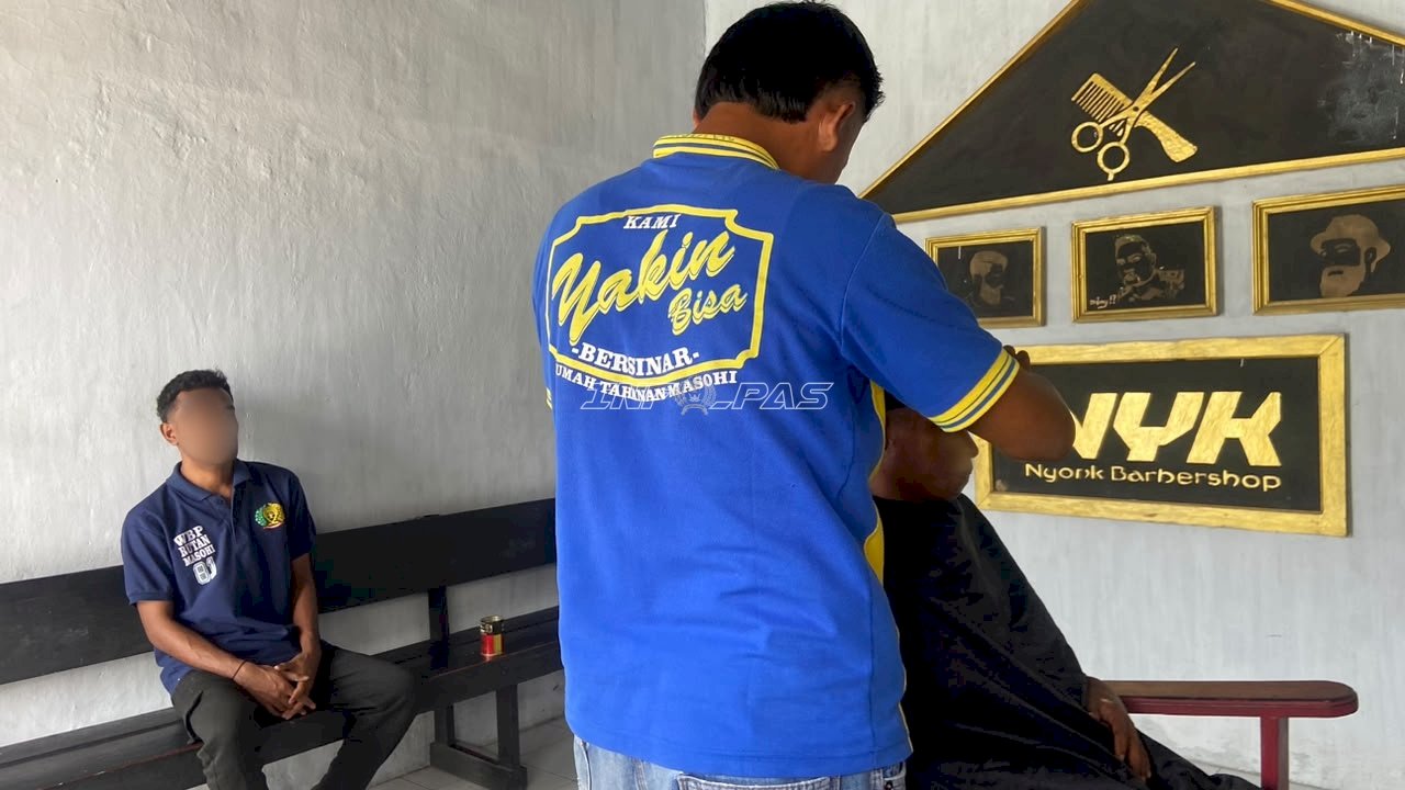 Rutan Masohi Sediakan Fasilitas Barbershop, Warga Binaan Asah Keterampilan