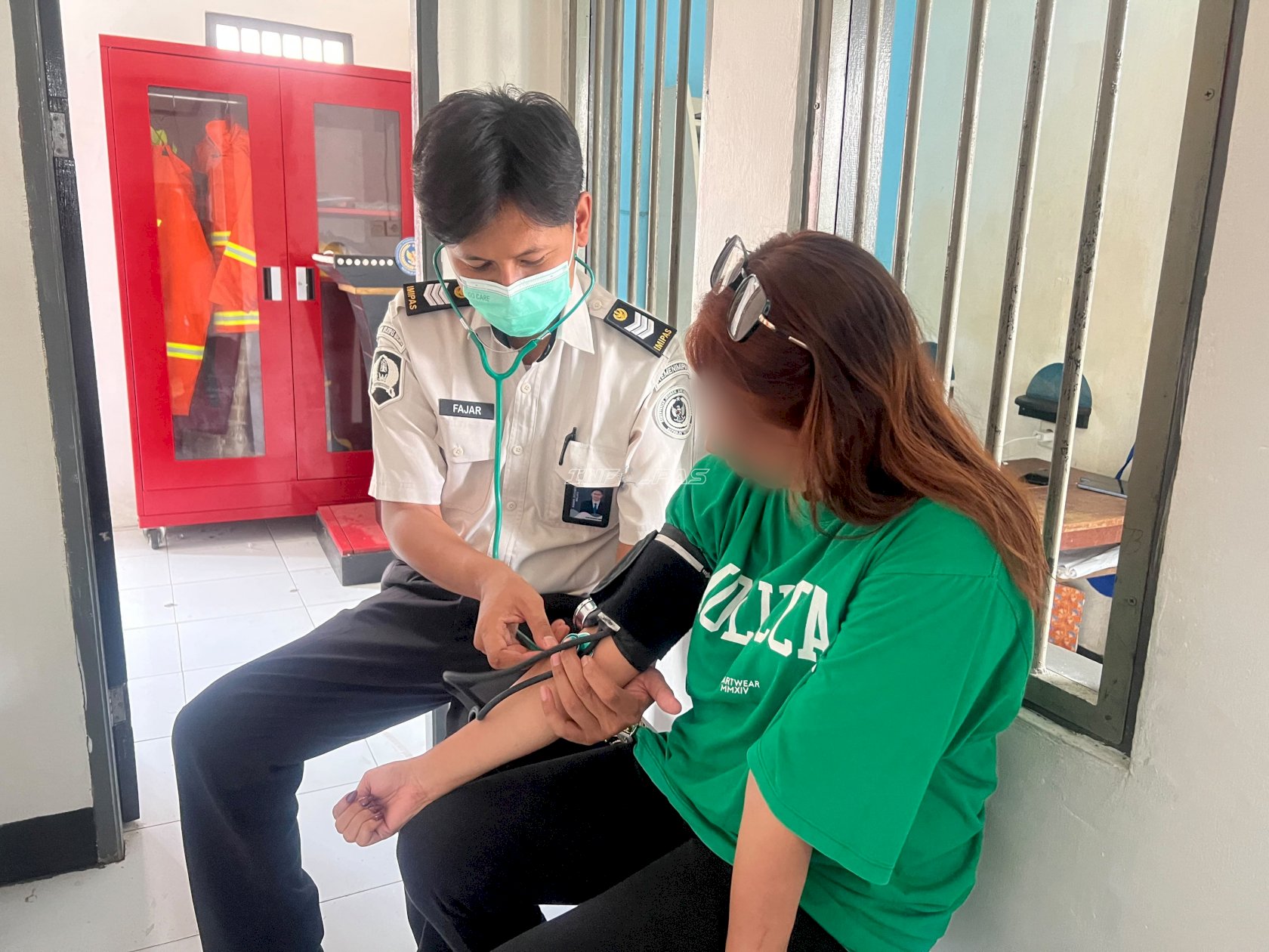 Peduli Kesehatan Keluarga Warga Binaan, Lapas Wahai Hadirkan CKG Gratis