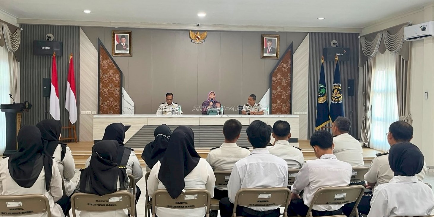 Kanwil Ditjenpas Kep. Babel Perkuat Koordinasi dan Pemahaman Jajaran Peran Pengawasan Klien Pemasyarakatan 