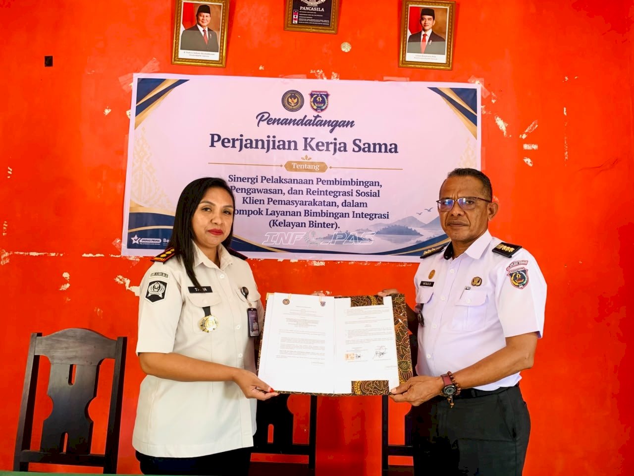 Perkuat Sinergi hingga Tingkat Desa, Bapas Saumlaki Gandeng Pemerintah se-Tanimbar Selatan