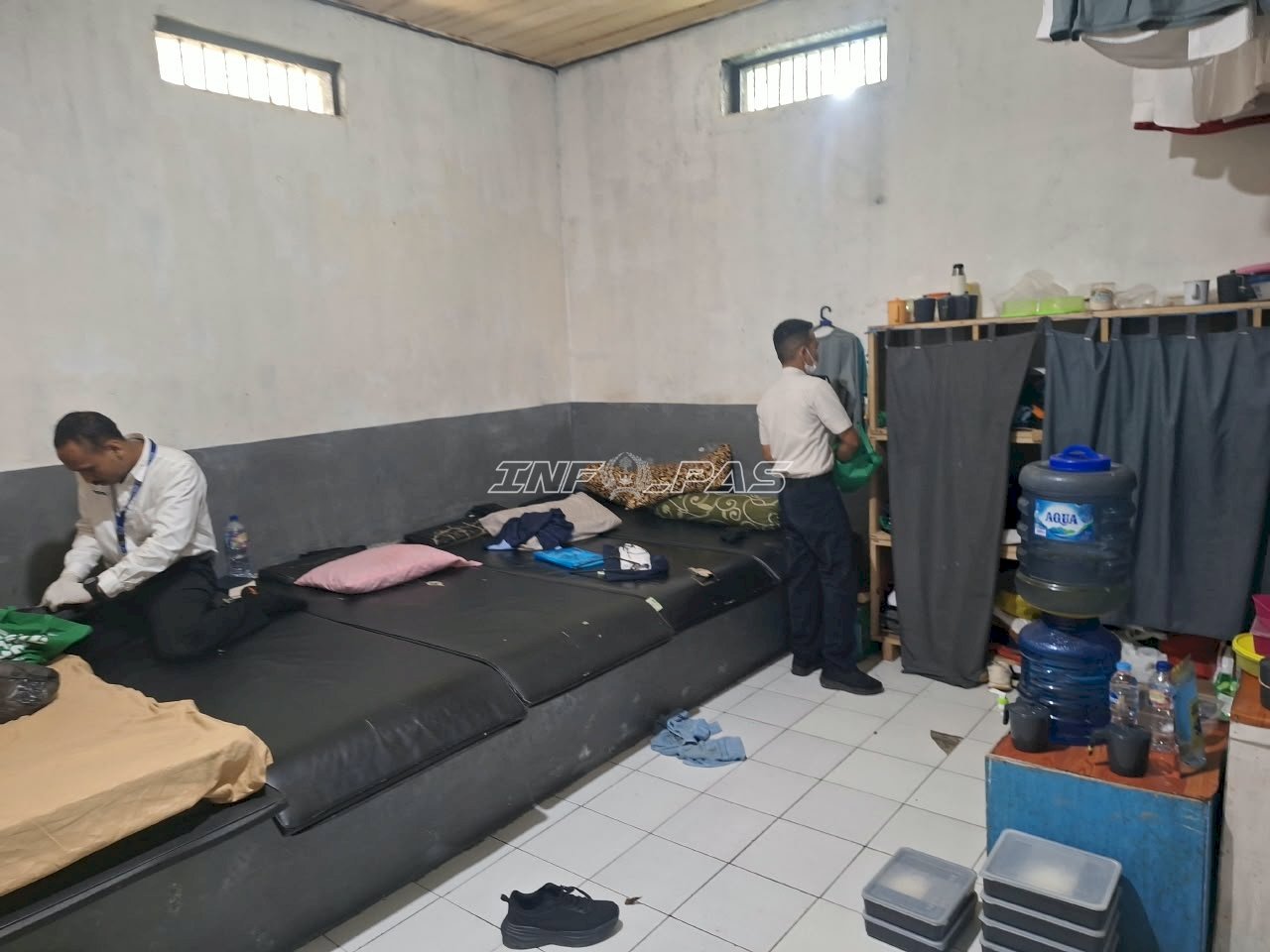 Rutan Ambon Perketat Pengawasan Blok Hunian melalui Sidak Rutin