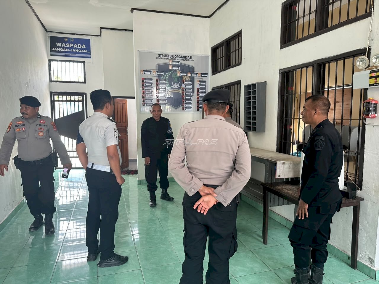 Perkuat Koordinasi Keamanan, Rutan Raha Terima Sambang Polres Muna