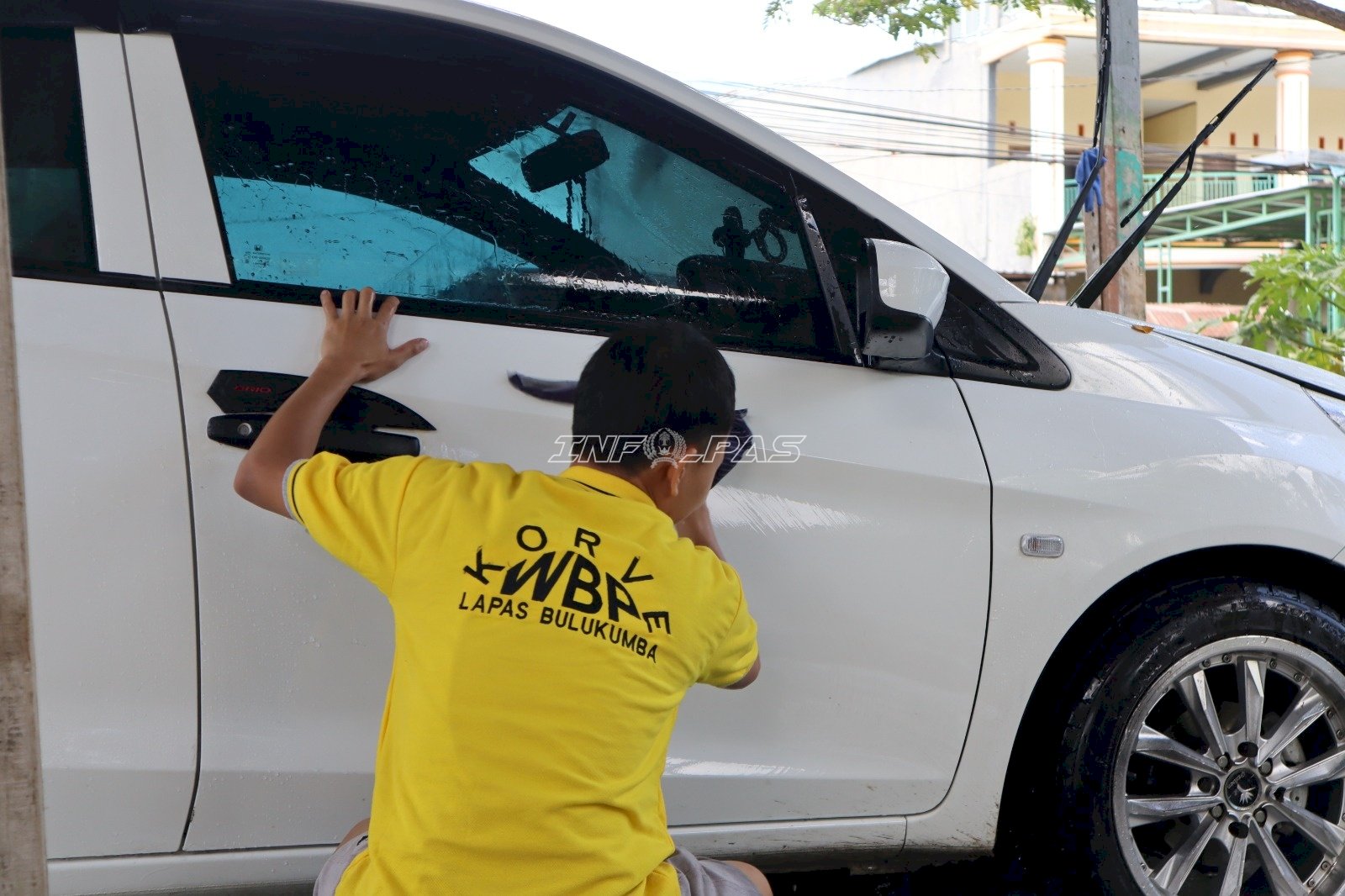Latih Kemandirian dan Produktivitas, Lapas Bulukumba Kembangkan Silumba Carwash