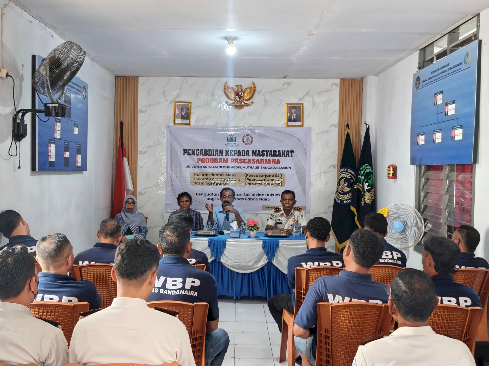 Lapas Bandanaira Gandeng Pascasarjana UIN Ambon Perkuat Kesadaran Sosial dan Hukum