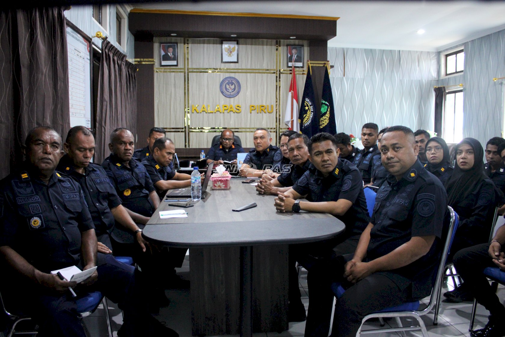 Lapas Piru Perkuat Akuntabilitas Kinerja melalui Monev Kanwil Ditjenpas Maluku