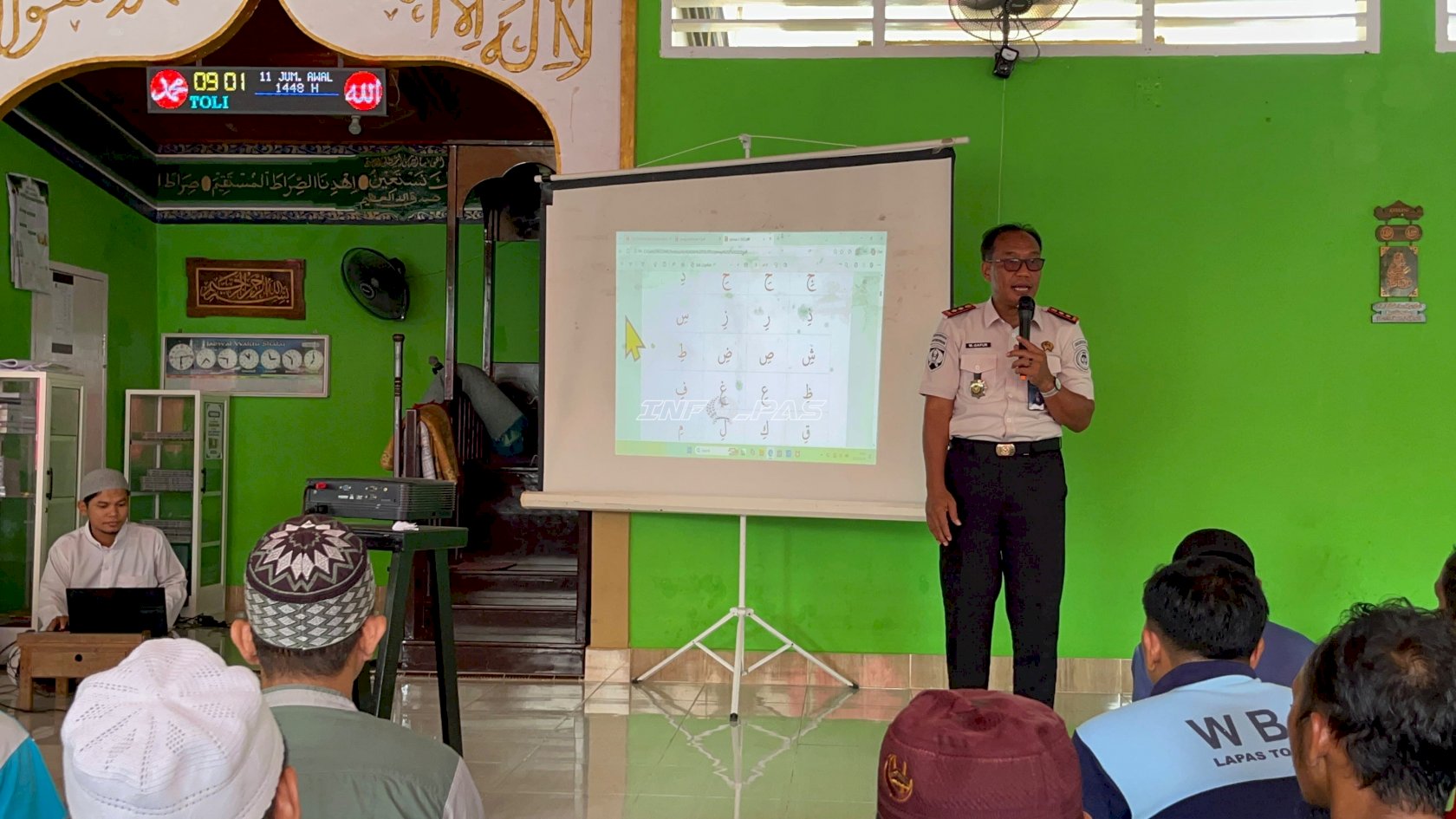 Perkuat Keimanan dan Ketakwaan, Lapas Tolitoli Gelar Pembinaan Keagamaan bagi Warga Binaan