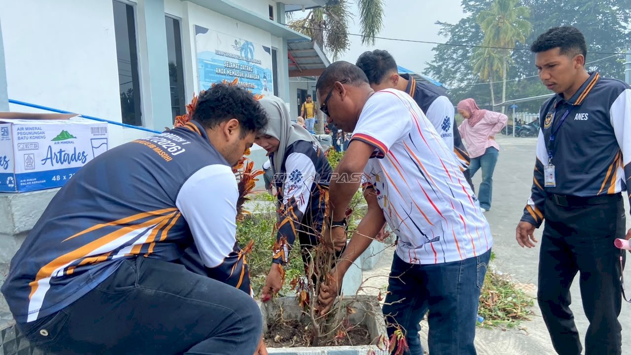 Jaga Lingkungan Tetap Bersih, Rutan Masohi Gelar Kerja Bakti