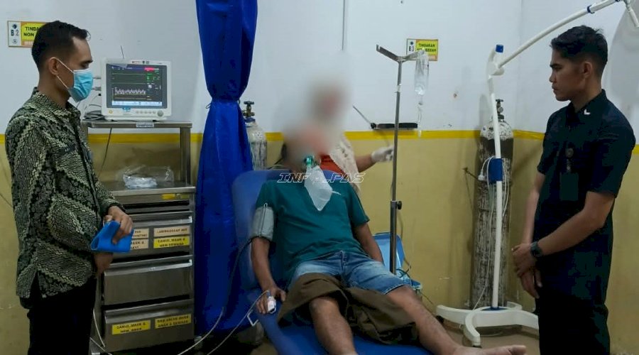 Lapas Palopo Sigap, Rujuk Narapidana dan Tahanan ke RSUD Sawerigading