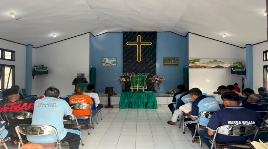 Lapas Piru Tanamkan Nilai Iman dan Pengharapan melalui Ibadah Buka Usbu
