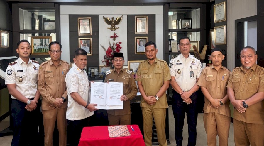 Dukung Pembangunan Bapas, Kanwil Ditjenpas Sulbar Sepakati NPHD dengan Pemkab Pasangkayu