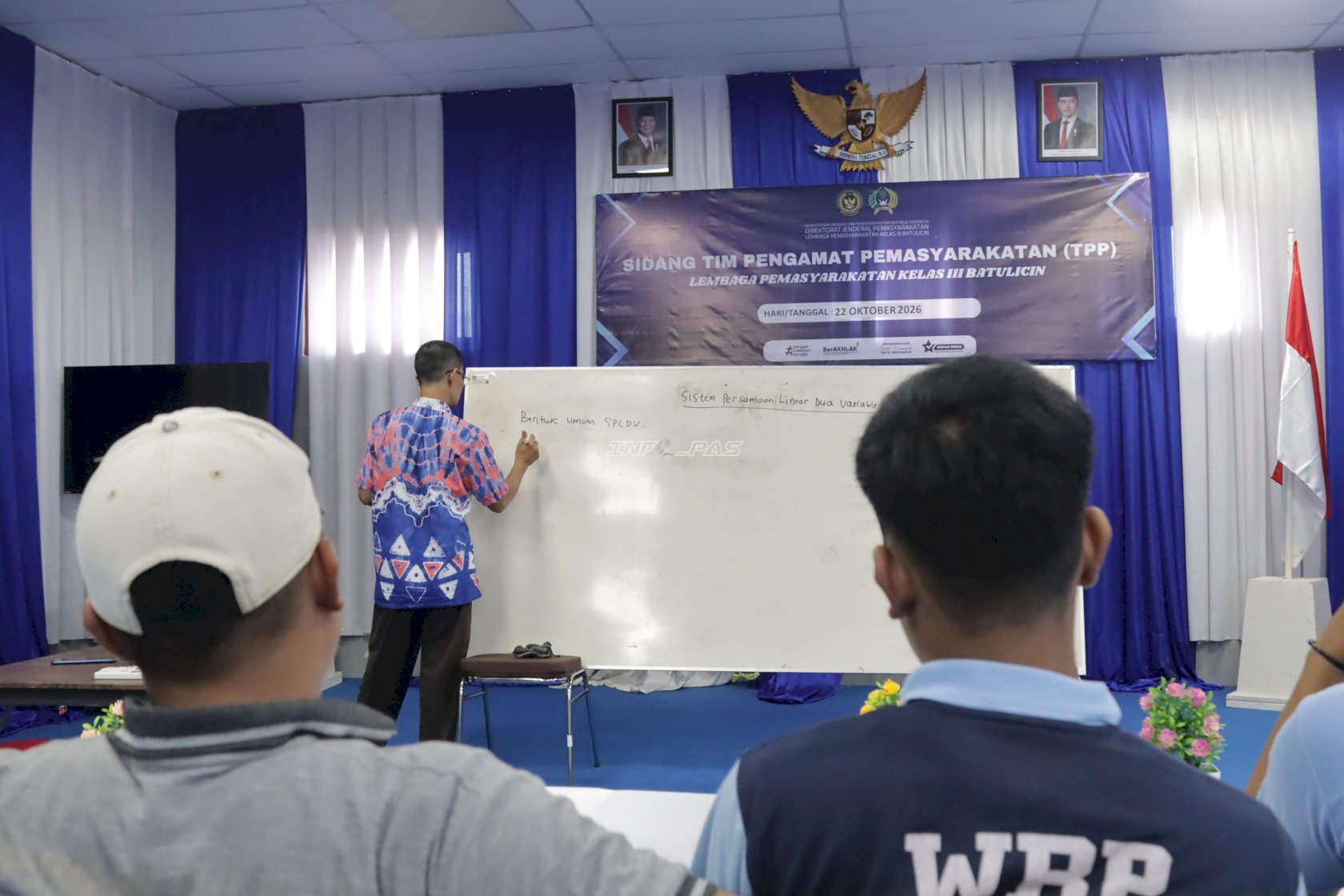 Warga Binaan Lapas Batulicin Perdalam Matematika melalui Program Paket C