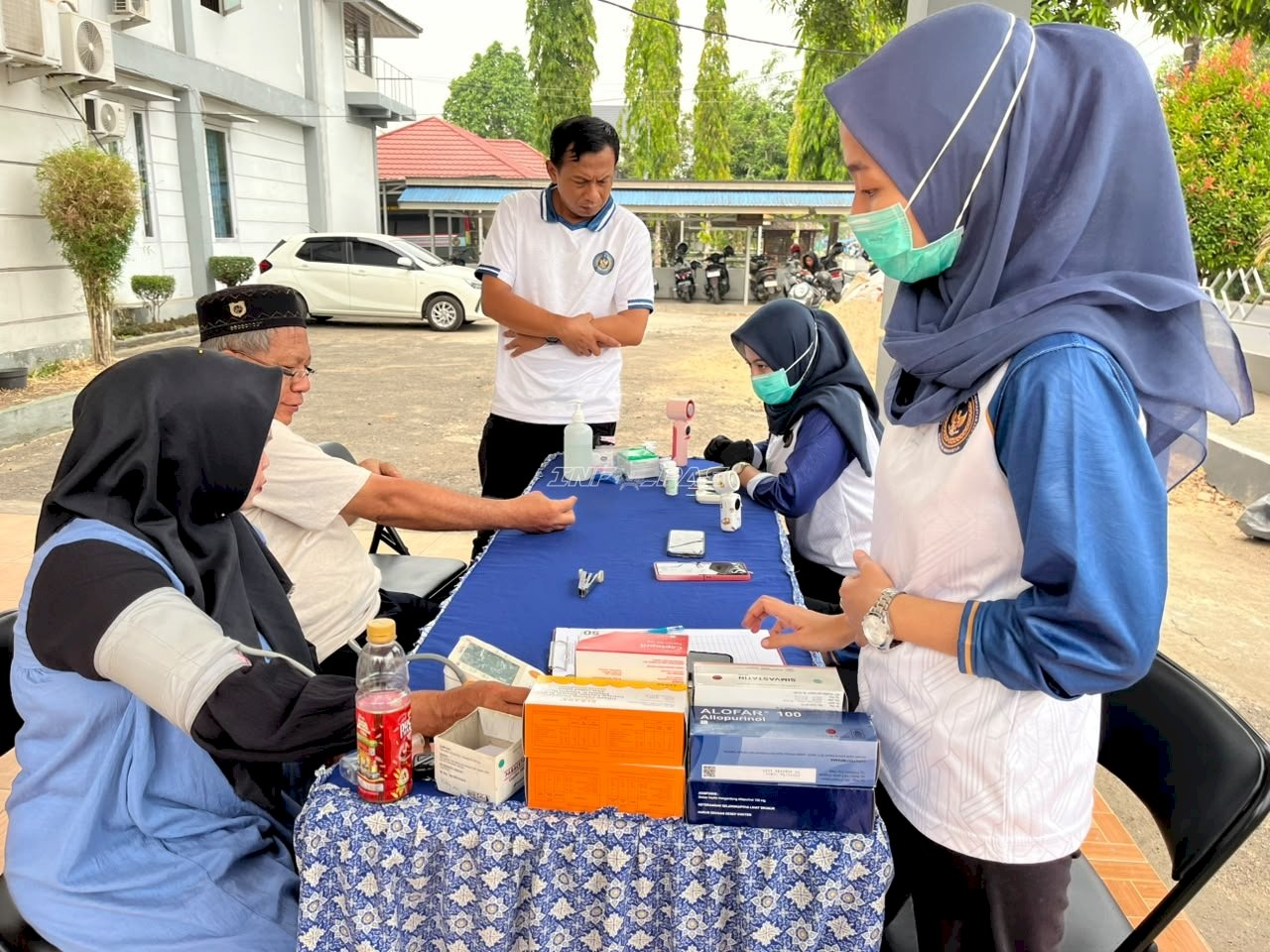 Peduli Kesehatan Masyarakat, Rutan Rantau Buka Layanan Pemeriksaan Gratis