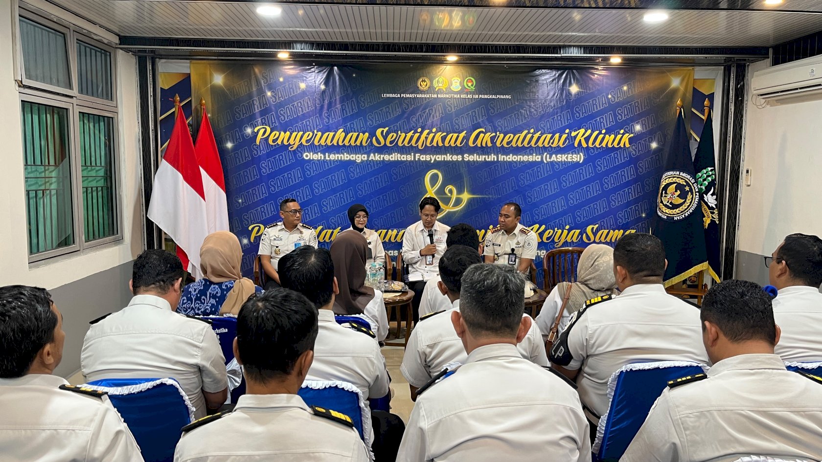 Kakanwil Ditjenpas Babel Dampingi Ombudsman RI Pantau Pelayanan di Lapas Pangkalpinang