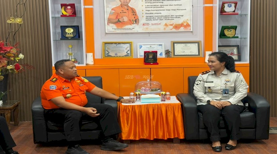 LPP Kendari Perkuat Sinergi Kesiapsiagaan Bencana dengan Basarnas Kendari 
