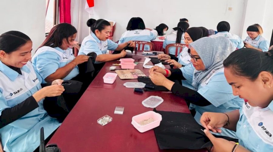 Lapas Perempuan Ambon bersama BPVP Maluku Gelar Uji Kompetensi dan Tutup Pelatihan Menjahit