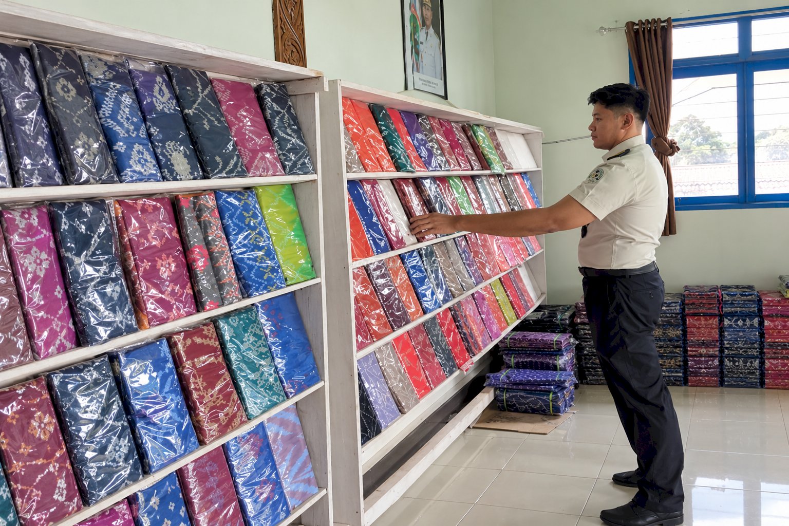 Lapas Batulicin Jajaki Kerja Sama Pelatihan Tenun Pagatan bagi Warga Binaan