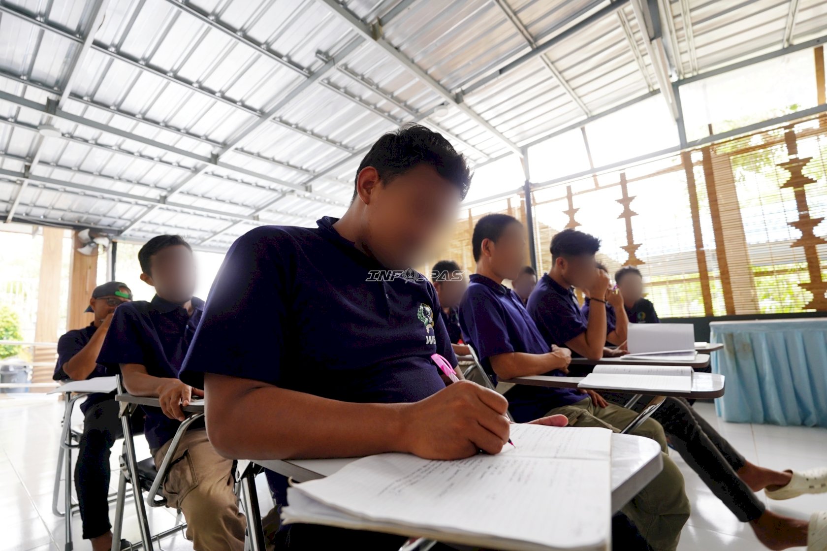 Pembelajaran Paket C, Lapas Narkotika Karang Intan Kenalkan Manfaat Ilmu Sejarah