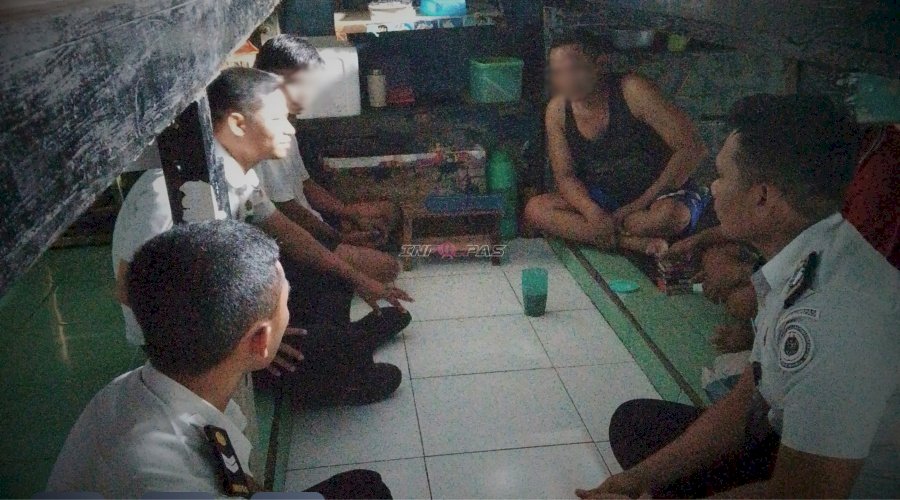 Lapas Baubau Sisir Kamar Hunian, Pastikan Keamanan Tetap Kondusif