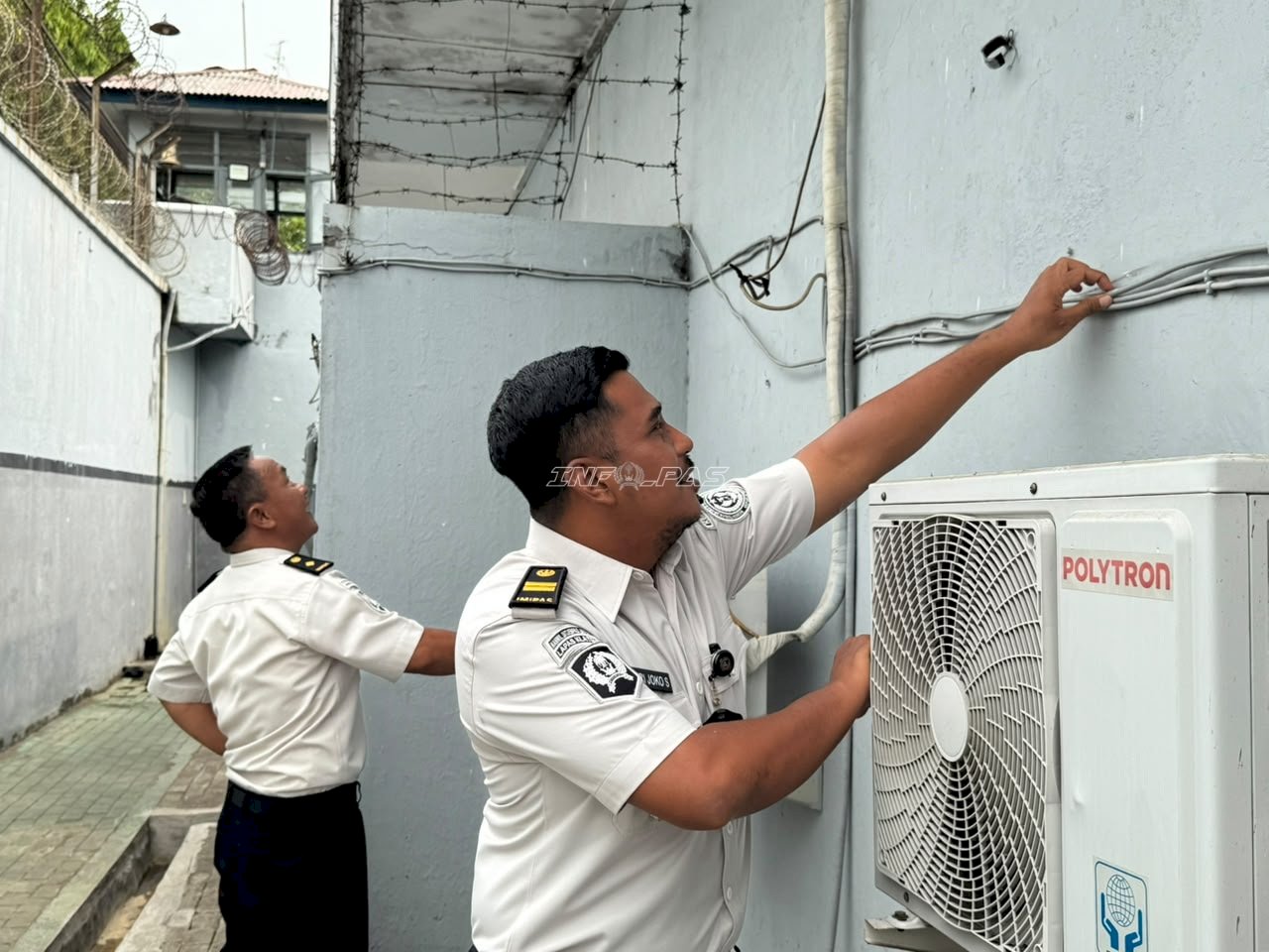 Pastikan Keamanan Optimal, Lapas Mojokerto Cek Sarana dan Prasarana Pengamanan