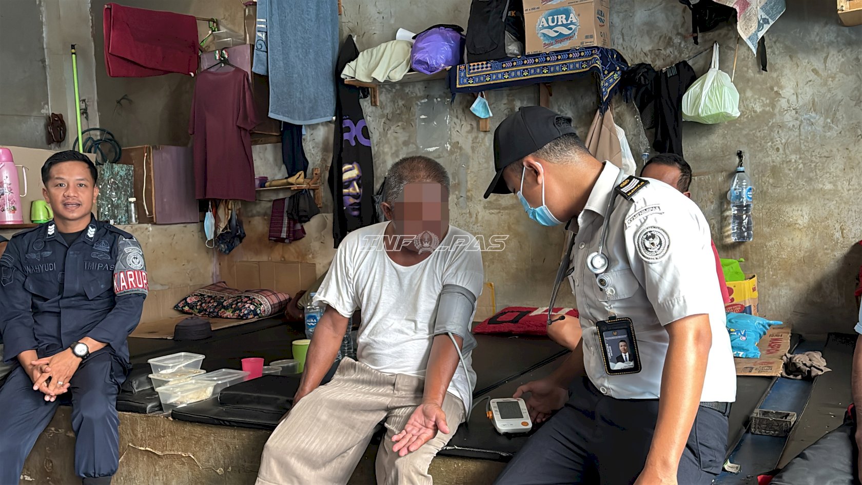 Sapa Kasih, Lapas Batulicin Pantau Kesehatan Warga Binaan Lansia