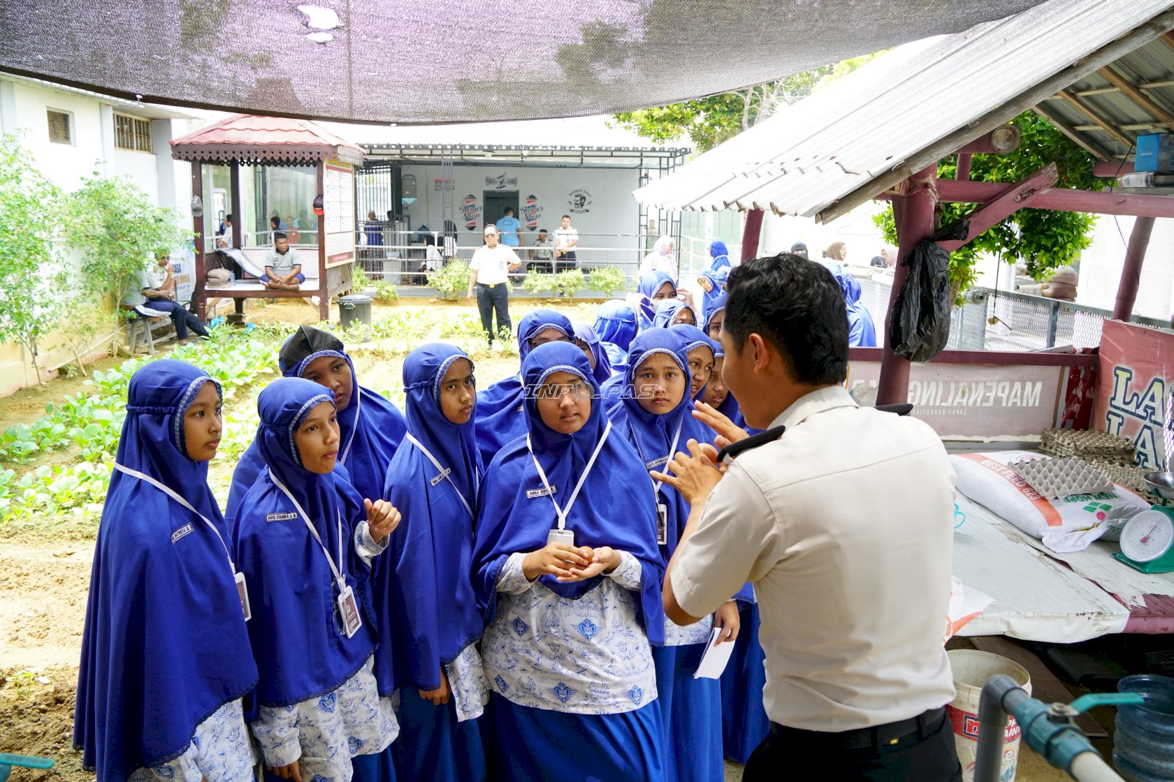 Lapas Narkotika Pamekasan Kenalkan Pembinaan dan Bahaya Narkoba kepada 64 Siswa