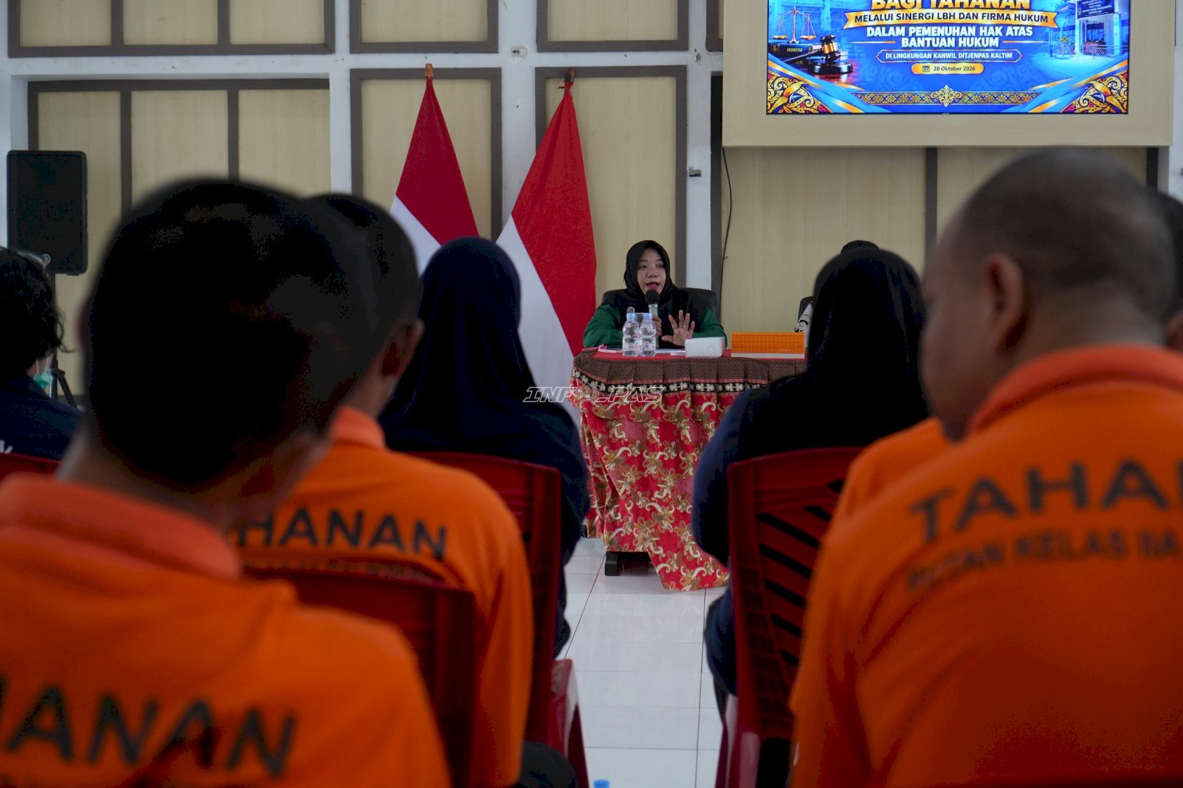 Kanwil Ditjenpas Kaltimtara Fasilitasi Pendampingan Bantuan Hukum bagi Tahanan Rutan Balikpapan