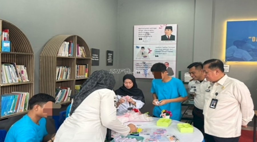 Tinjau Program Pembinaan, Pemasyarakatan Sulteng Tuai Apresiasi Direktur Pelayanan Tahanan dan Anak