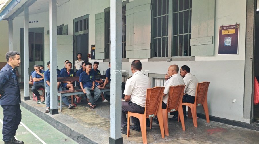 Lapas Bandanaira Sosialisasikan Hak Integrasi di Blok Hunian Warga Binaan
