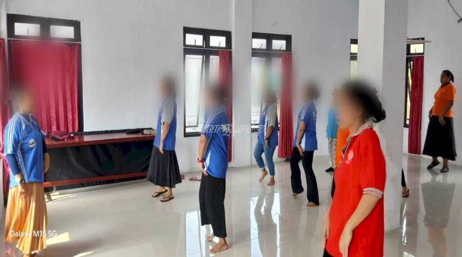 Ruang Berkarya di Balik Jeruji, Warga Binaan Lapas Perempuan Ambon Kembangkan Seni Tari