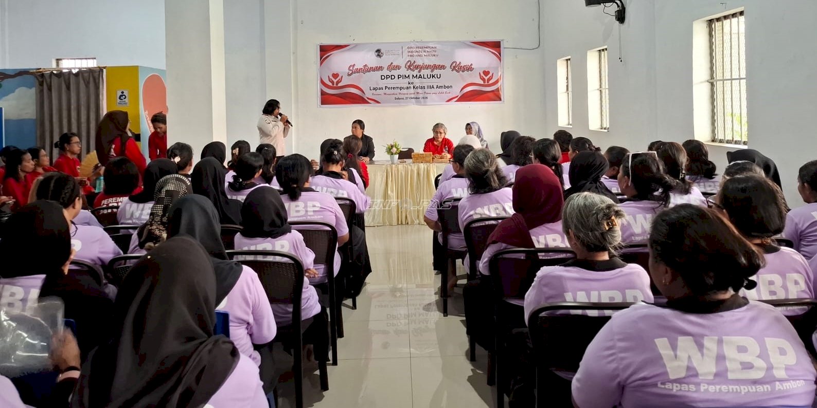 Pererat Kepedulian dan Solidaritas, Lapas Perempuan Ambon Terima Kunjungan DPD PIM Maluku