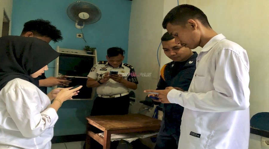 Cegah Penipuan dar Lapas, Wartelsuspas Lapas Wahai Jadi Sasaran Penertiban Petugas
