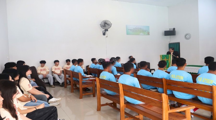 LPKA Ambon Sambut Mission Trip UPH College, Tebarkan Kasih dan Harapan