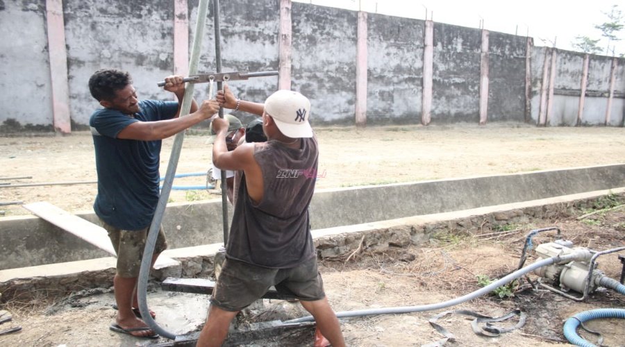 Lapas Piru Tambah Sumur Bor, Jaga Ketersediaan Air Bersih dan Produktivitas Kebun