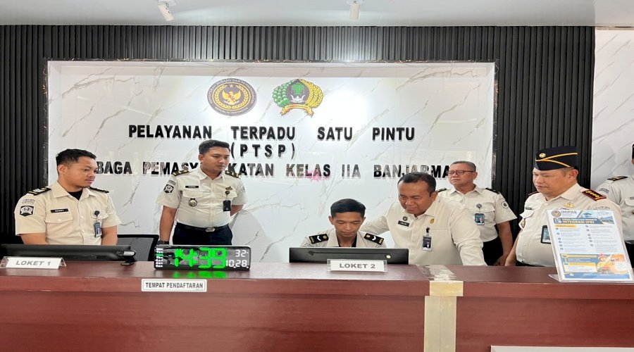  Pemenuhan Hak Warga Binaan dan Pelayanan Publik di Lapas Banjarmasin Tuai Apresiasi Staf Ahli Menteri Imipas
