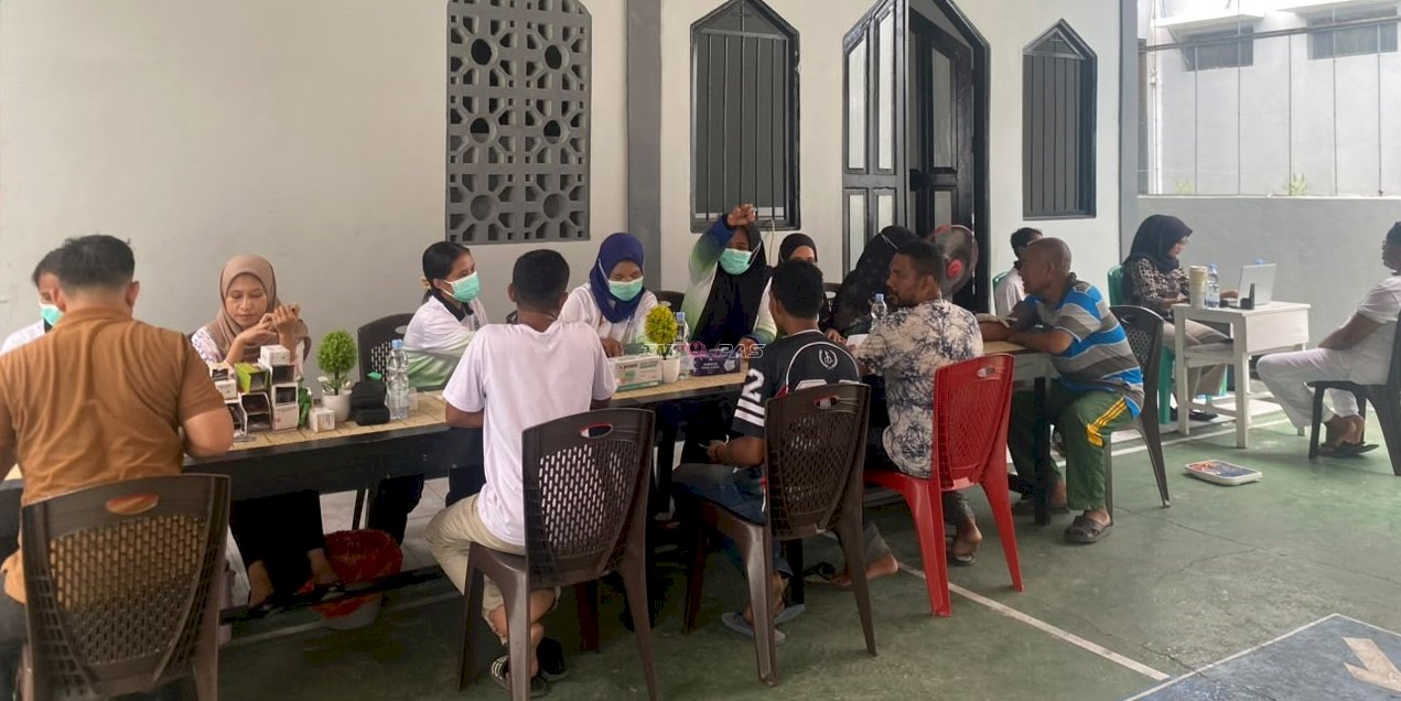 Sinergi Layanan Kesehatan, Lapas Wahai Kembali Gelar Program SAPA-BINA bersama Puskesmas Perawatan
