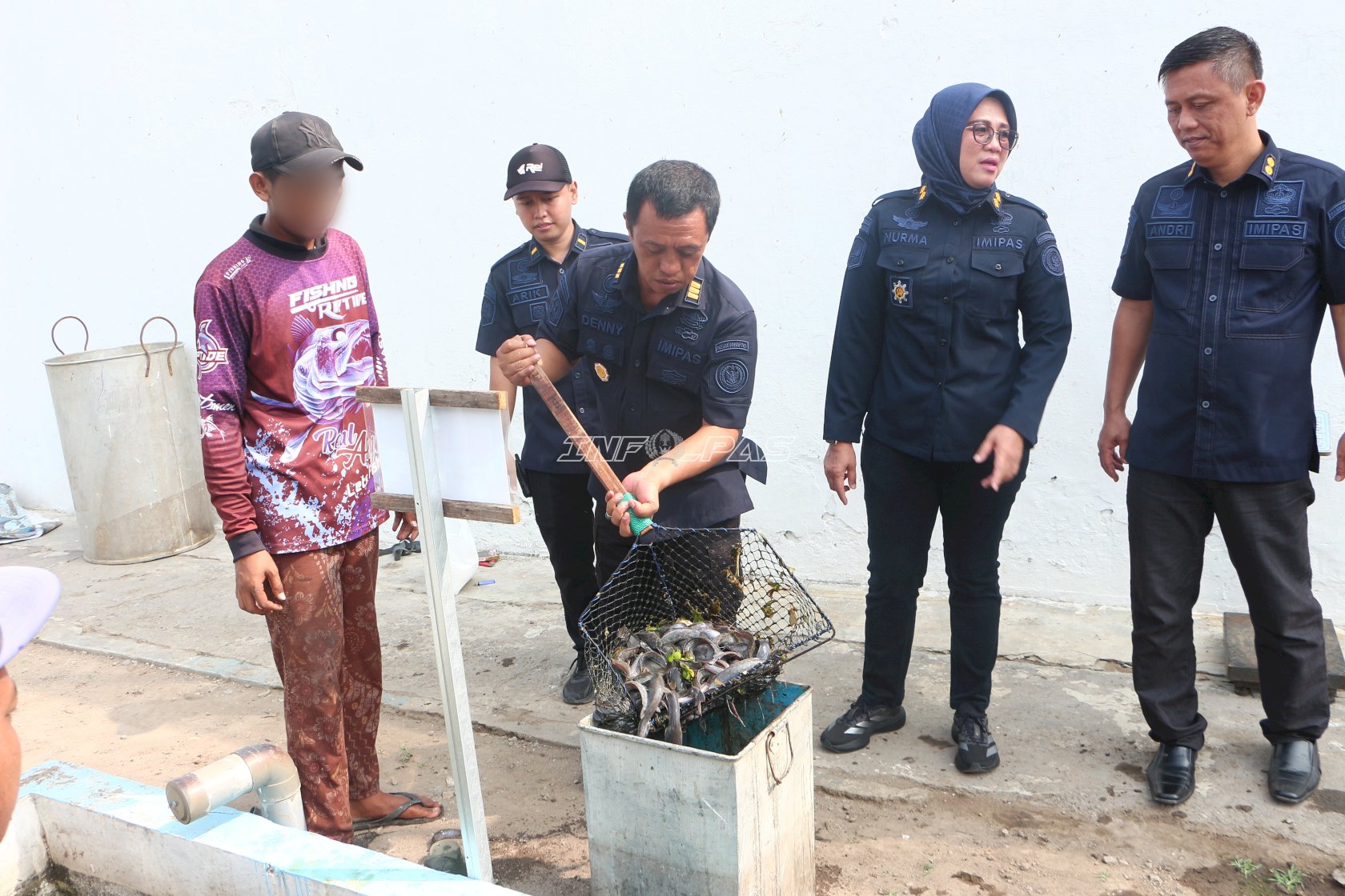 Lapas Madiun Panen 70 Kilogram Lele untuk Penuhi Kebutuhan Dapur Bersahaja