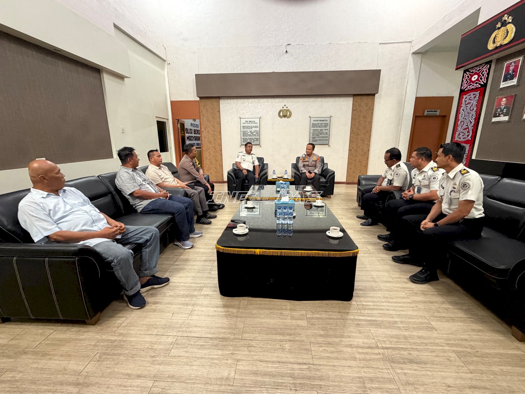 Perkuat Sinergi Antar-APH, Kalapas Sibolga Kunjungi Polres Sibolga