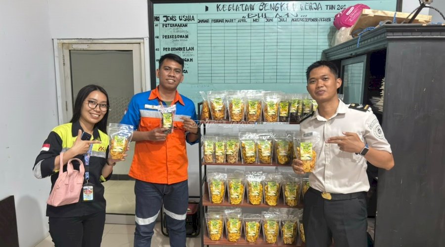Lapas Palu Kembangkan Kemandirian Warga Binaan lewat UMKM Keripik Pisang