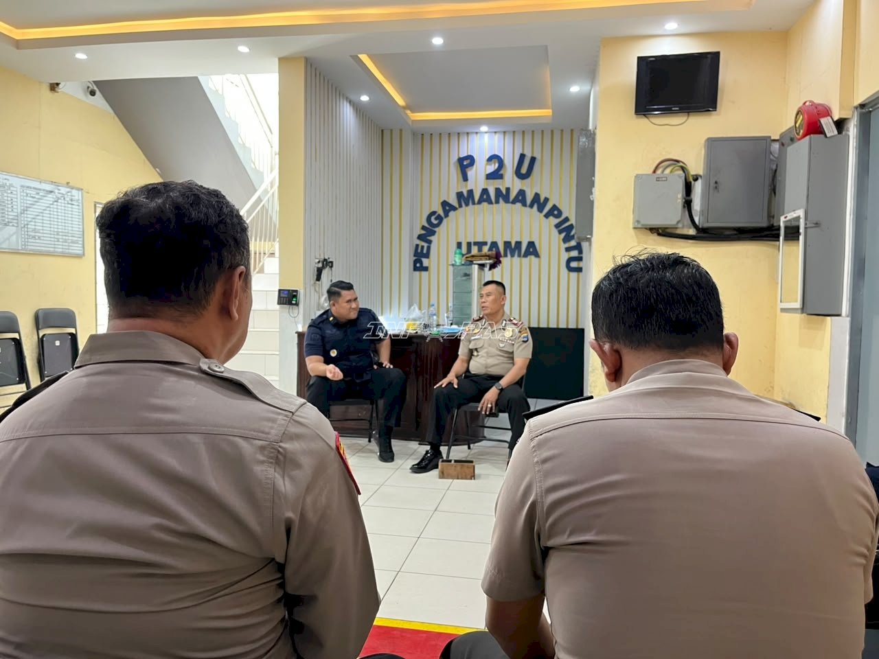 Perkuat Sinergi Pengamanan, Rutan Rantau Terima Sambang Polres Tapin