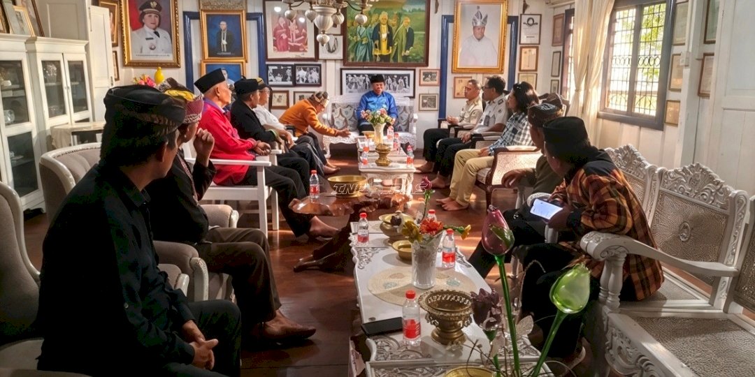 Silaturahmi dengan Sultan Buton, Kabapas Baubau Paparkan Program Kelayan Binter dan Rencana Kerja Sama