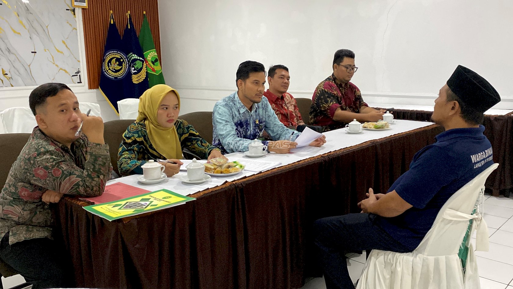 Terima Kunjungan Kimwasmat PN Brebes, Pembinaan di Lapas Brebes Tuai Apresiasi